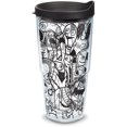 thumbnail image 1 of Pen and Ink 24 oz Tumbler with lid, 1 of 1
