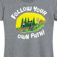 thumbnail image 3 of Pete The Cat - Follow Your Own Path - Women's Short Sleeve Graphic T-Shirt, 3 of 6