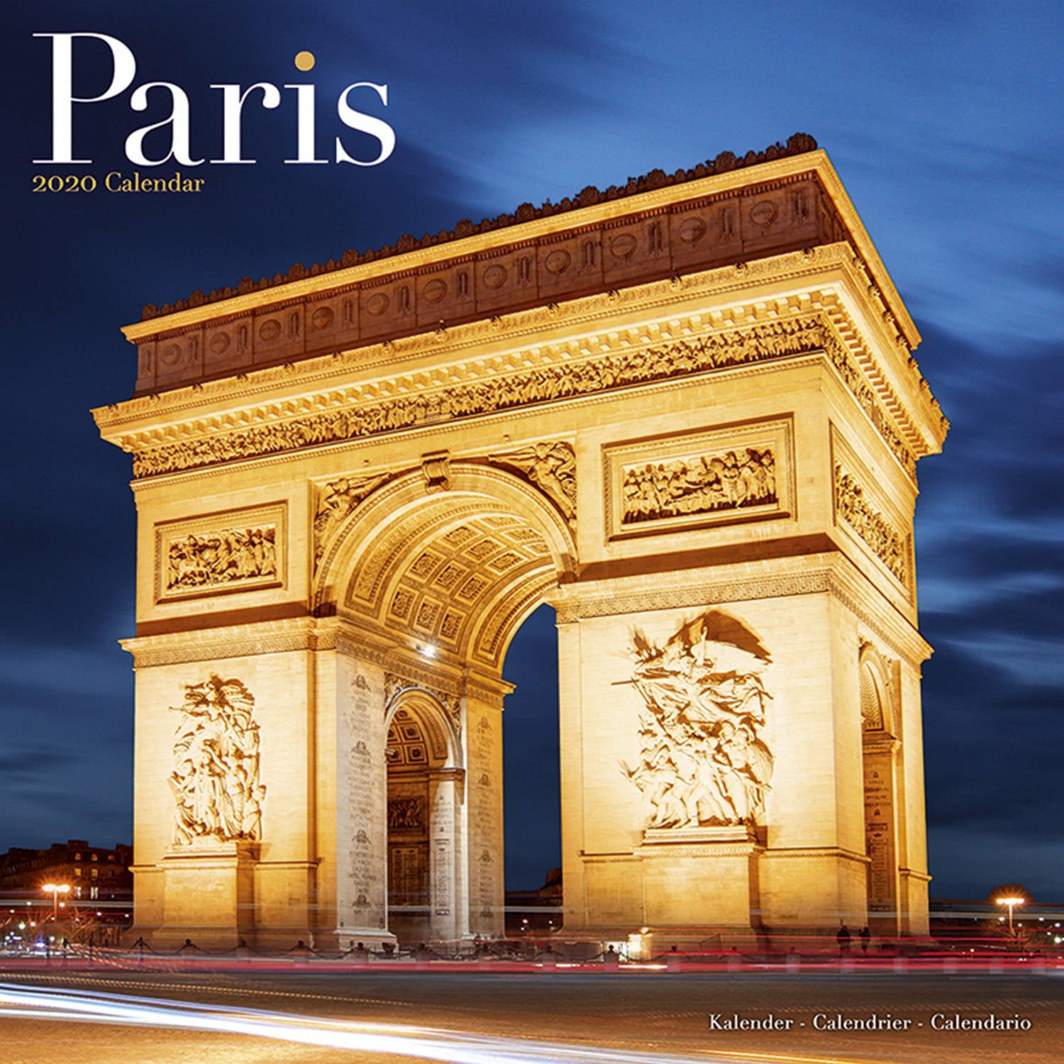 Paris Wall Calendar 2020 by Avonside