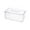 C, variant on Apmemiss Clearance Clear Tissue Box Holder with Cover Facial Tissue Dispenser Box Case for Countertop,Clear Plastic Dryer Sheet Container Napkin Organizer for Bathroom, Kitchen,Home,Rectangle, S