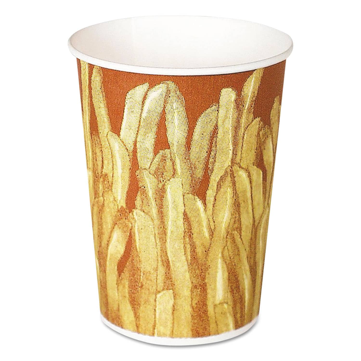 French Fry Cup 100 MM Foodservice White Paper Cup