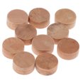 thumbnail image 4 of Luxshiny 8pcs Instrument Trombone Cork Mats Wood Khaki for Maintenance, 4 of 8