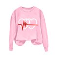 thumbnail image 5 of Cilsoka Hoodies for Women Trendy Print Crop Sweatshirts for Women Cotton Womens Pullover Hoodies with Pockets Fashion Tops for Women Dressy My Orders past Orders, 5 of 6