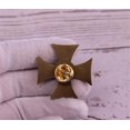 thumbnail image 2 of Broche con insignia de Cruz de los Caballeros Templarios, accesorio de ropa con diseño creativo de dibujos animados (metal, sin gemas)., 2 of 5