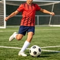 thumbnail image 2 of JAJAHO Boys Summer Outfits 2 Piece Athletic Set V Neck Tee And Elastic Waist Running Shorts Boy Summer Clothes Activewear, 2 of 9