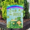 thumbnail image 3 of America Forever Gnome St Patricks Day Garden Flags 12.5" x 18" Double Sided Leprechaun Pot of Gold Holiday Luck of the Irish Seasonal Outdoor Yard St Patricks Day Decorations, 3 of 5
