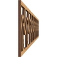 thumbnail image 3 of Ekena Millwork 46 5/8"W x 8"H x 3/8"T Tilden Fretwork Moulding, Maple, 3 of 13