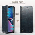 thumbnail image 3 of iPhone 14 Case Wallet, iPhone 14 Wallet Case Leather Folio Case Flip Cover with  Kickstand Credit Card Holder for iPhone 14 6.1" 2022 Blue, 3 of 6