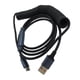 thumbnail image 4 of Cable en espiral tipo C Cable de teclado Cable flexible en espiral de resorte de 1,4 M estirable para teclado mecánico/teléfonos inteligentes/tableta Baoblaze Cable de teclado en espiral, 4 of 7