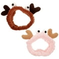 thumbnail image 1 of 2 piezas lavar la cabeza diadema de la cara bandas elásticas de las bandas de cabello para niñas, 1 of 6