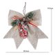 thumbnail image 3 of 5/1x Christmas Mini Berry Bow Ornament Wreath Pendant Gift Box Decoration Powder Glitter Bow Christmas Tree Hanging Decoration, 3 of 5