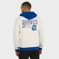 thumbnail image 5 of Men's Darius Rucker Collection by Fanatics  Cream Atlanta Braves Polar Fleece Full-Zip Hoodie, 5 of 6