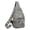 Grey, variant on CAIXIA Crossbody Bags For Women Mens Solid Color Large Capacity Zipper Messenger Crossbody Bag, Fashion Pattern Lightweight Practical Shoulder Purse