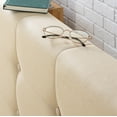 thumbnail image 6 of Zinus Ibidun 40" Upholstered Platform Bed Frame, Beige, Full, 6 of 12