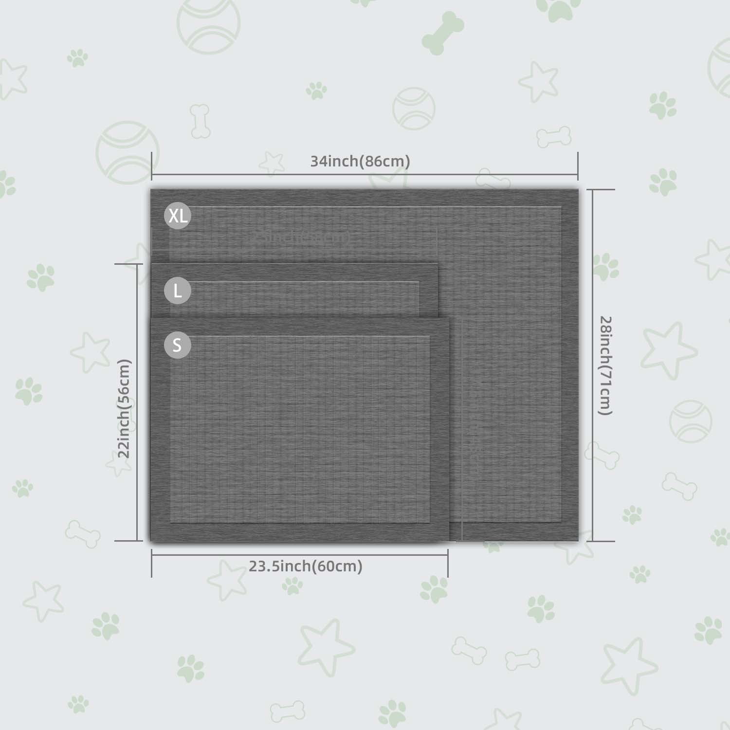 Cocoyo  Y21 Puppy Training Pads, Ultra Charcoal Dog Pee Pad (Carbon, XL 28x34 inch, 40ct)