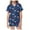 Blue, variant on FhsagQ Pajamas Girls Christmas Pajamas 3T-4T Christmas Kid's Summer Homewear Boys Girls Printed Short Sleeve T Shirt Short Pants Pajamas Suits Children's Clothing 8-9 Years
