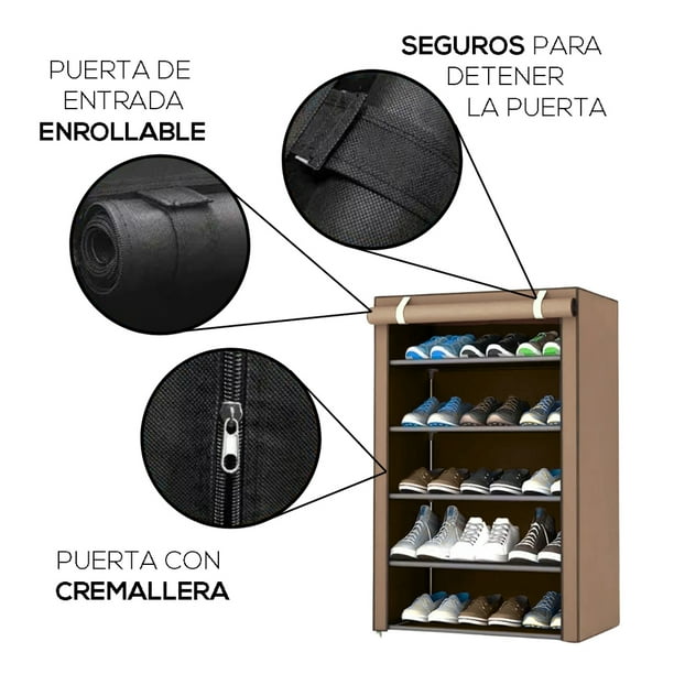 Zapatera de Niveles Multifuncional Estante para Zapatos
