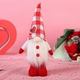 thumbnail image 2 of Tarmeek Valentines Day Plush Gnome Decorations, Mr & Mrs Doll Scandinavian Gnomes Holds Rose Valentine Decor for Home Indoor Table Party Supplies, Valentines Presents Gifts for Kids Him Her, 2 of 8
