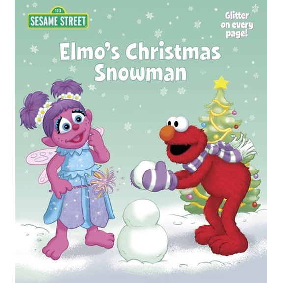 Pre-Owned Elmo's Christmas Snowman (Board book) 044981257X 9780449812570