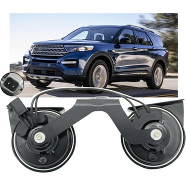 Two Channel Horn Assembly With Bracket Waterproof Compatible with Ford Explorer 2016-2019 12V Replace OE GB5Z-13832-A
