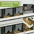 thumbnail image 5 of YYAo Nesting Box,Chicken Nesting Box, 8 Compartment Wood Laying Boxes for Chicken Coop with Egg Collection Trays Perches, 5 of 11
