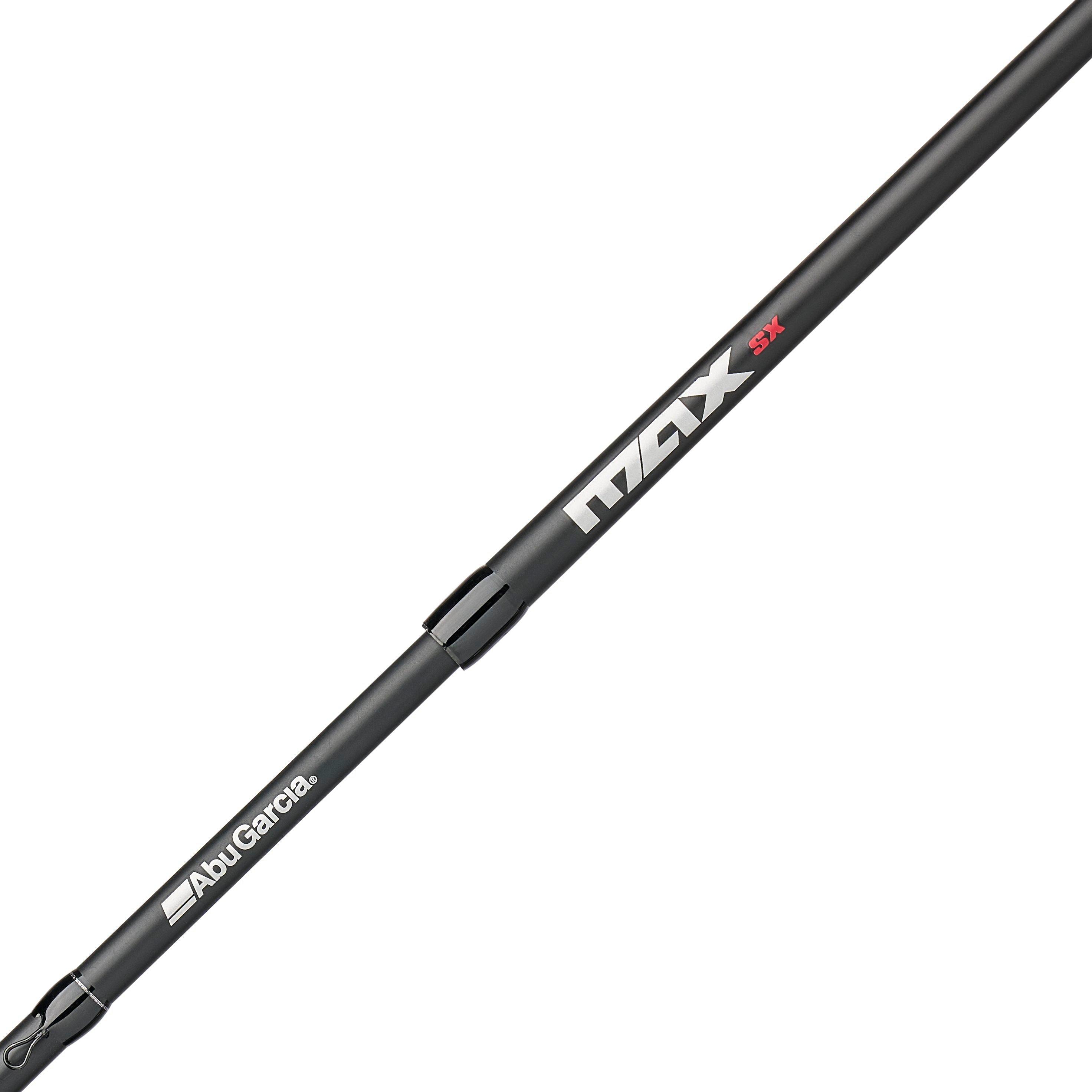 Abu Garcia Max SX Baitcast Fishing Combo, 7' Medium Heavy Rod, Left-Handed Reel