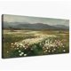 thumbnail image 1 of Pintura paisajística artesanal con texturas y luz dorada del sol, ideal para decorar salas de estar, dormitorios, baños y oficinas domésticas con un ambiente natural sereno., 1 of 6