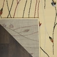 thumbnail image 3 of Nourison Grafix Transitional Botanical Cream 3' x 5' Area Rug, (3' x 5'), 3 of 8