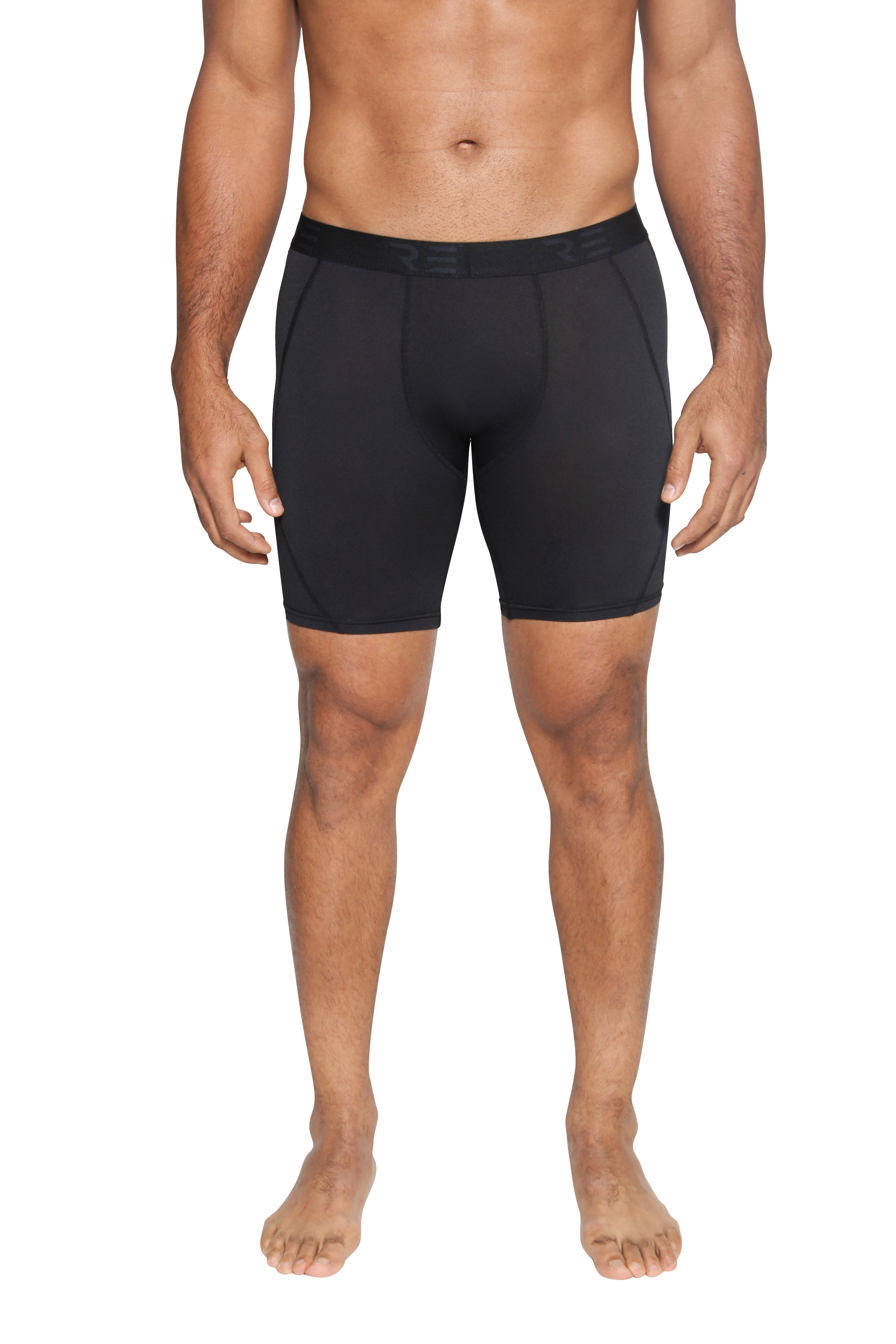 5 Pack Mens Compression Shorts Men Quick Dry Performance Athletic Shorts