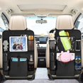 thumbnail image 1 of 2pcs- Child Car Seat Back Protector / Car Seat Back Organizer, 1 of 4