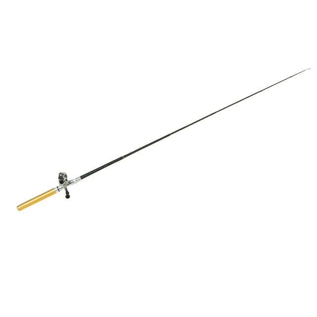 Portable Pocket Fish Rod Pen,Telescopic Lightweight Fiberglass Rod,Mini Bass Bait Casting Fishing Rod
