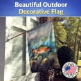 thumbnail image 2 of Brook Trout House Flag 28 in x 40 in, 2 of 7