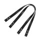 thumbnail image 4 of 2 Uds. de Correas para Bolso con Botón a Presión de 56cm, Correa de Bolso, Correas para Monedero, Asa de Cuero PU, Asa para Bolso, Correa de Negro Soledad Reemplazo de correa, 4 of 10