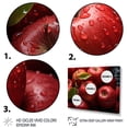 thumbnail image 3 of Designart "Apple Background Seamless Red wall art" Food & Beverage Floater Framed Canvas Wall Art, 3 of 7