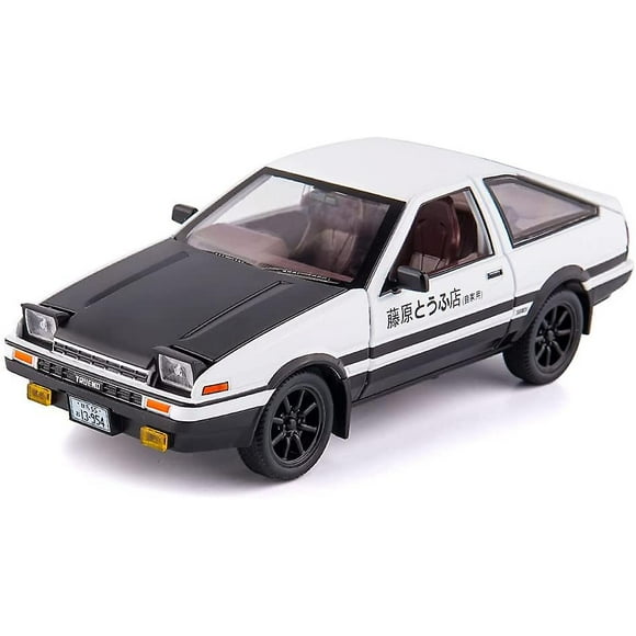 1/20 Toyota Ae86 Initial D Model Car, Zinc Alloy Pull Back Toy Car