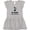 AC-Heather Grey, variant on Inktastic Band Director Mom Girls Toddler Dress
