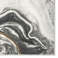 thumbnail image 6 of Luxe Weavers Marble Abstract Gray 4x5 Area Rug Indoor Area Rug for Living Rooms, 6 of 11