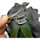 thumbnail image 2 of 4pcs/pack Fabric Rose Hair Flowers Clips Mexican Hair Flowers Hairpin Brooch Headpieces (black), 2 of 5