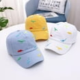 thumbnail image 5 of Summer Baby Boy Baseball Hat Cute Cartoon Dinosaur Infant Visor Caps Cotton Toddler Boys Sun Hats, 5 of 5