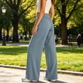 thumbnail image 5 of Admvng Sweatpants Women Baggy Solid Color Thin Large Size Leggings High Waist Can Be Worn At Home and Outside Trousers, Size XL-6XL, 5 of 6