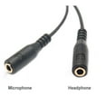 thumbnail image 3 of Audio de 3,5 mm Sunnimix 2 en 1 Cable adaptador de micrófono macho a hembra, 3 of 8