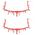 thumbnail image 1 of Halloween Necklace Vampire Blood Choker Necklace Scary Halloween Party Favors Decorations 2pcs Levamdar CPB-SSW636-2, 1 of 5