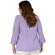 thumbnail image 2 of Blazer de lino talla extra, modelo 0317 (Lila) lila 42 Roman Fashion Blazer extra 0317, 2 of 6