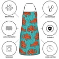 thumbnail image 6 of Rocae Fun Octopus for Kitchen Aprons for Women Adjustable Cooking Kitchen Chef Apron for Men with Pockets, 6 of 7