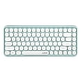 thumbnail image 1 of Ajazz Ajazz 308i Wireless Bluetooth Keyboard - 84 Keys Compact Design, Green, Multi-Device Compatibility for Windows, iOS, Android, iPad, Laptop, 10m Stable Connection, Chiclet Keys, Matte Surface,, 1 of 6