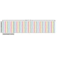 thumbnail image 2 of Ambesonne Abstract Fabric by the Yard Upholstery, Colorful Rainbow Stripes, 2 Yards, Multicolor, 2 of 4