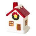 thumbnail image 1 of Adorno de cerámica para la casa de un pueblo navideño, accesorio de decoración para la construcción de la casa de Navidad Estilo A, 1 of 9