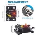 thumbnail image 6 of GLOSO E99L Hi-Amp Thermal Circuit Breaker w/ LED indicator, Surface Mount, Manual Reset (T3), 1/4" Diagonal Studs, 100 Amps, 6 of 12