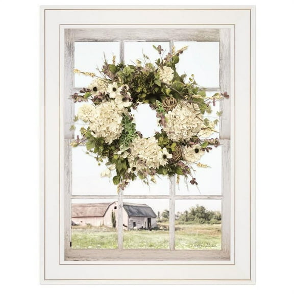 "Pleasant View" Framed Wall Art for Living Room & Bedroom Decoration