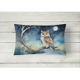 thumbnail image 2 of Carolines Treasures DAC7531PW1216 16 x 12 in. Owl Perched in Coastal Tree Throw Pillow, 2 of 4